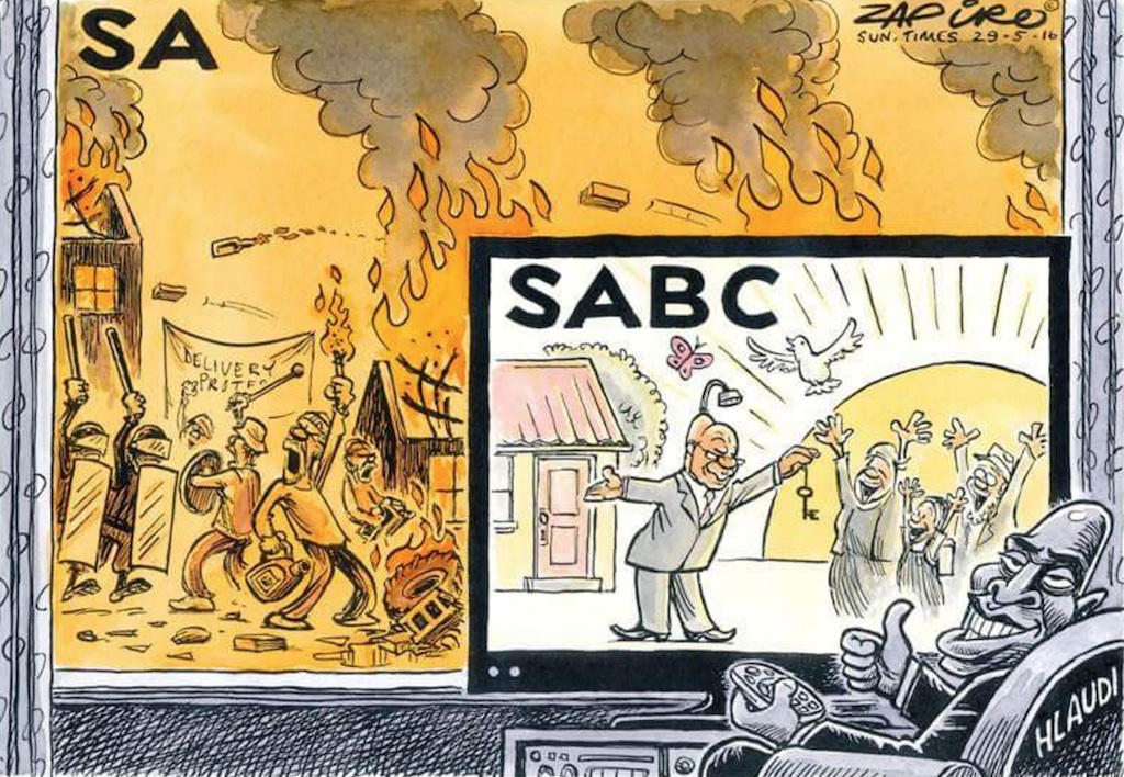 South Africa's Zapiro Named One of World's 10 Best Cartoonists