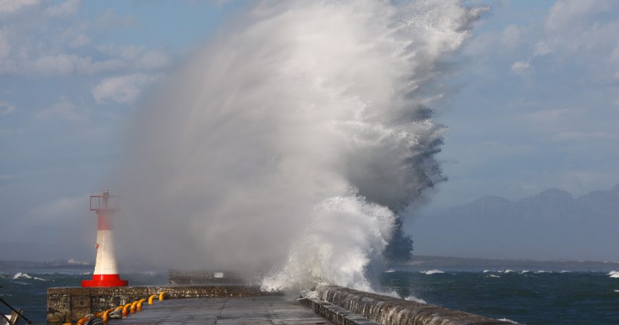 PHOTOS Gale Force Winds Cause Massive Waves At Kalk Bay Harbour