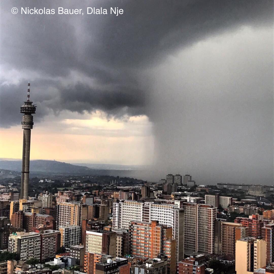 This Photo of the Joburg Storm Cloud is NOT Real. But these Incredible