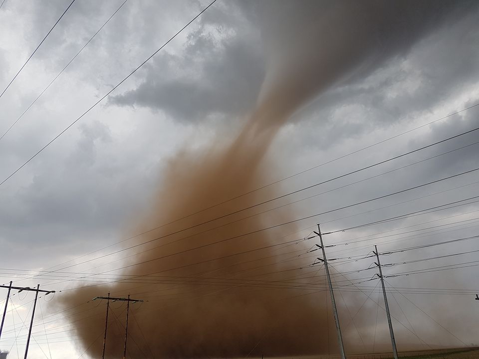 Tornado Hits Grootvlei In South Africa Near Eskom Power Station Storm Photos Sapeople