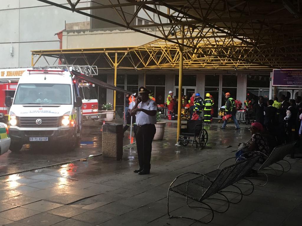 Roof Collapses at Charlotte Maxeke Johannesburg Hospital ...