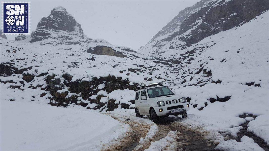 Heavy Snowfall in South Africa (Aside from the Tornado and Floods