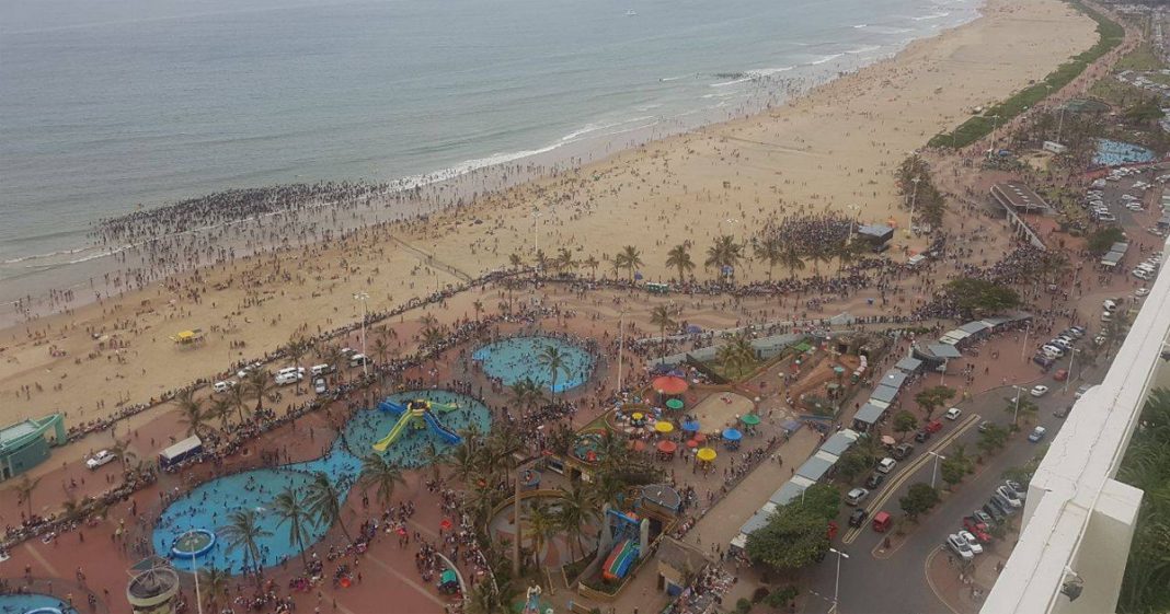 Over 1.6 Million Visit Durban Beaches For Bumper Christmas Weekend
