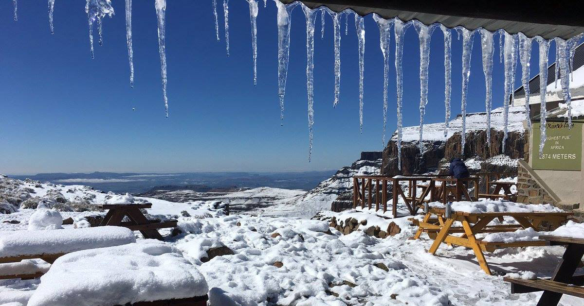 South Africa's BIG Freeze On the Way and Table Mountain May Get 7CM of