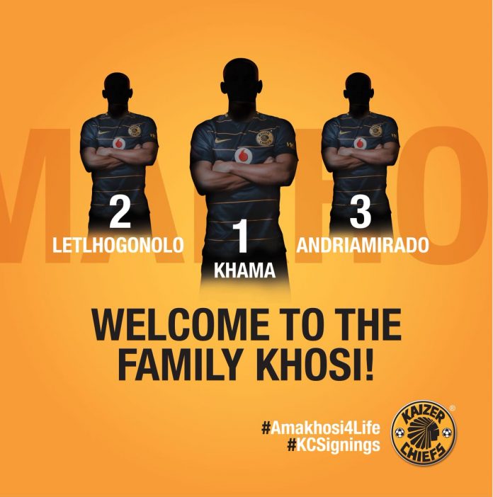 Kaizer Chiefs Signs Three New Players SAPeople Worldwide South