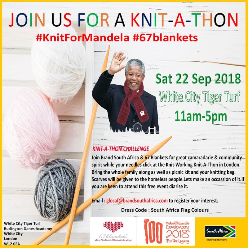 South Africans Living in London Invited to Join Brand SA for a Knita