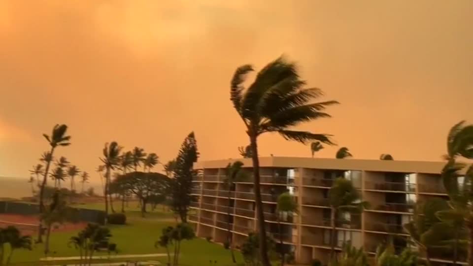 Wildfire Forces Evacuations on Hawaii's Maui Island - SAPeople ...