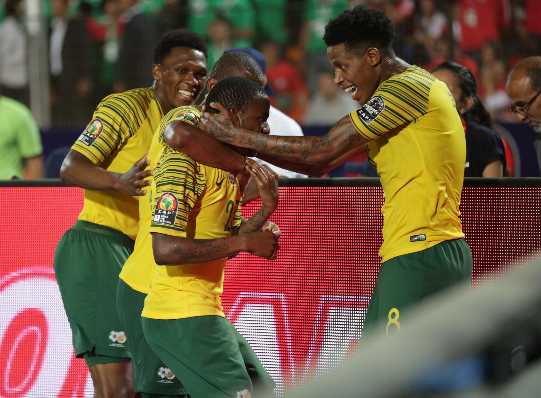 South Africa's Bafana Bafana in Stunning Upset Victory at ...