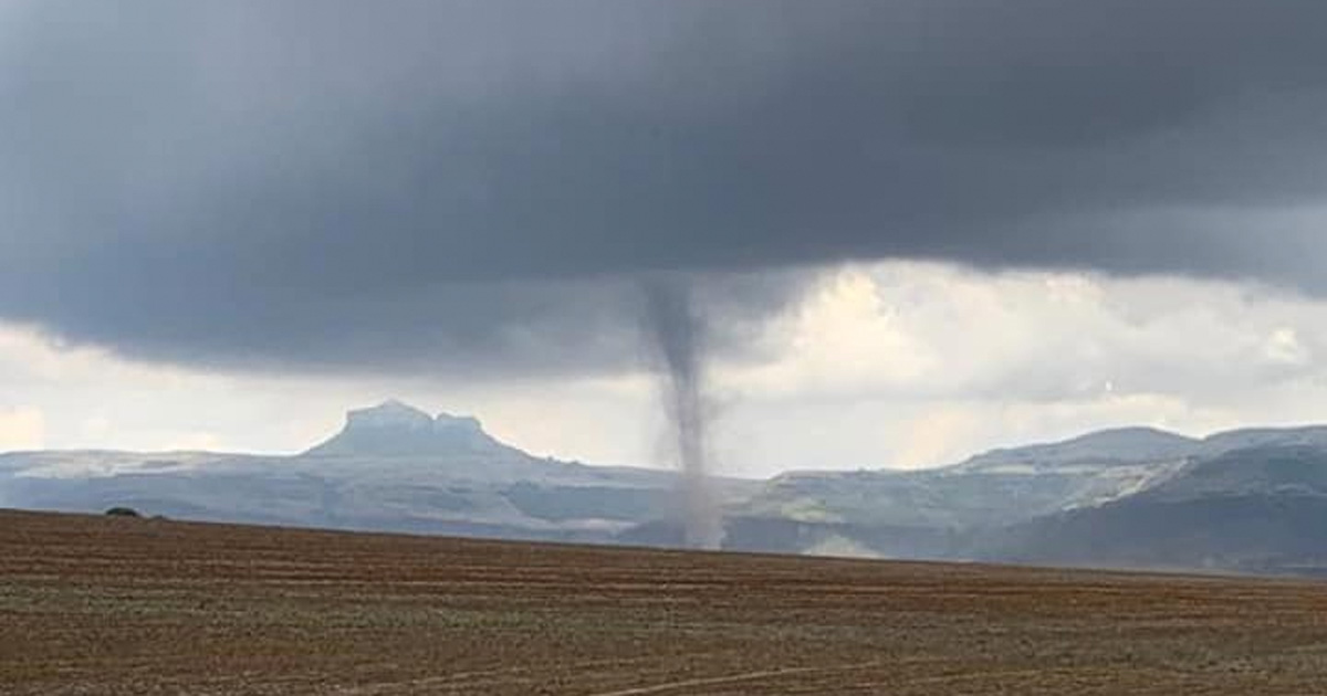 Tornado Spotted Over Bergville KZN, South Africa as Severe