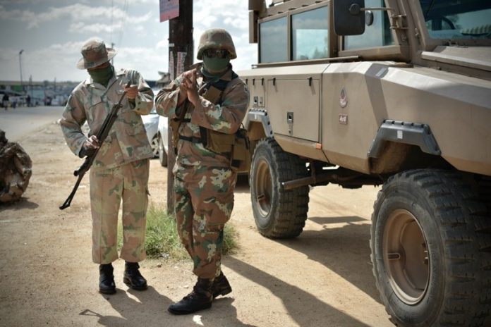 PHOTOS On Lockdown With The South African National Defence Force   SANDF 7 696x464 