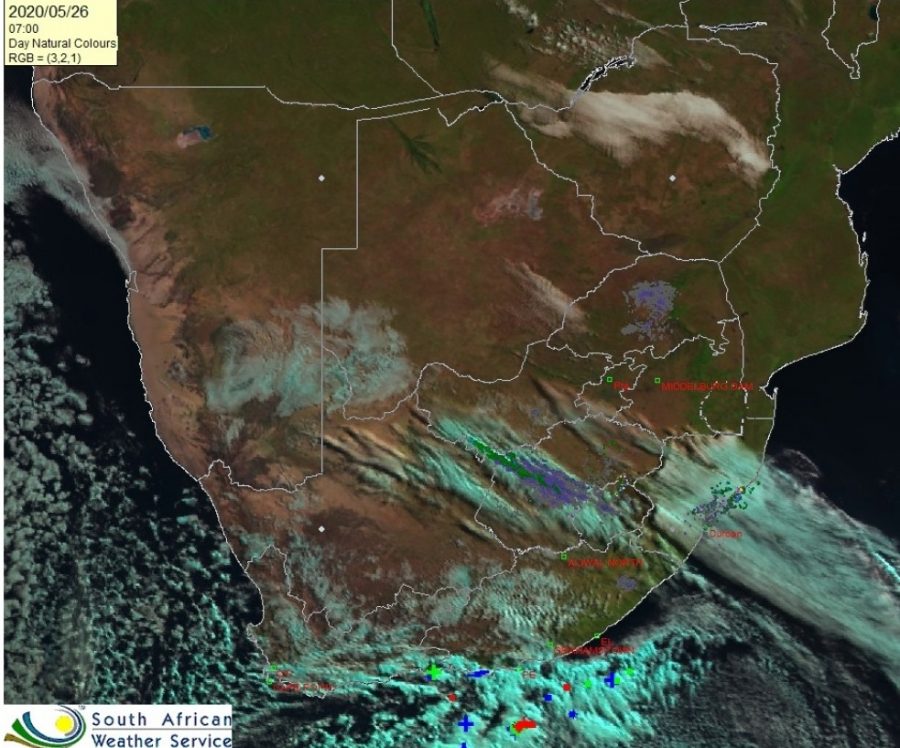 Parts of South Africa Gripped by Cold Front as Snow Falls on the