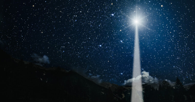 'Christmas Star' - Star of Bethlehem - Shining for 1st Time in 800 Years as Planets Closely 