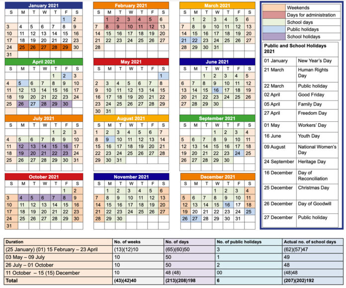 South African School Holidays 2025 Calendar Week - Estele Ruthann