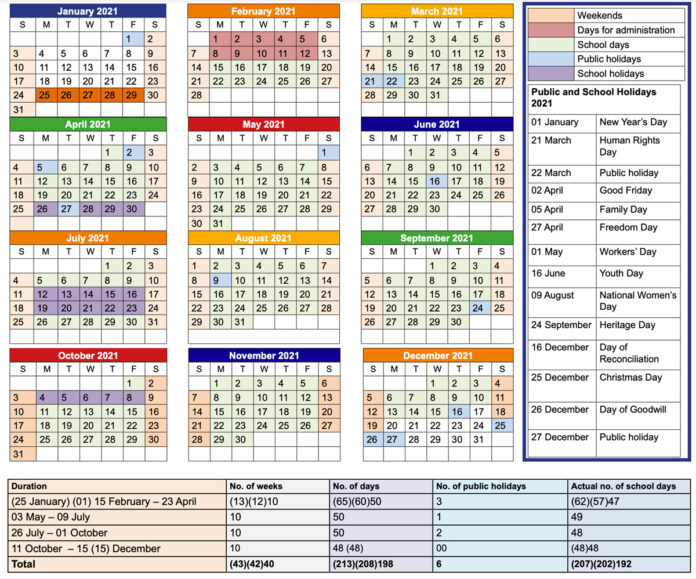 Public School Calendar 2024 South African Schools Mindy Sybille