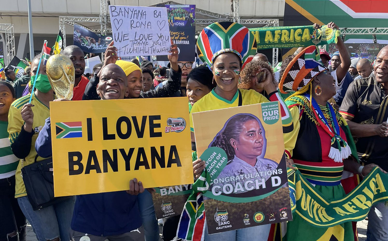 WATCH Heroes Welcome For Banyana Banyana At OR Tambo Airport - SAPeople ...